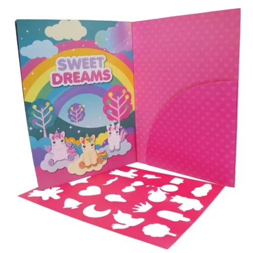 Unikornis Sweet Dreams matricás album 1000 db matricával