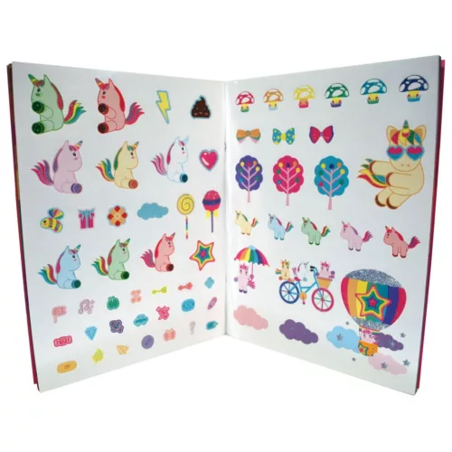 Unikornis Sweet Dreams matricás album 1000 db matricával