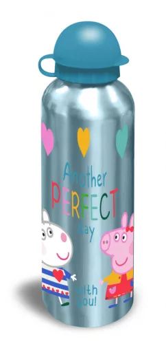 Peppa malac Perfect Day alumínium kulacs ivókupakkal 500 ml