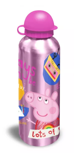 Peppa malac Fun alumínium kulacs ivókupakkal 500 ml