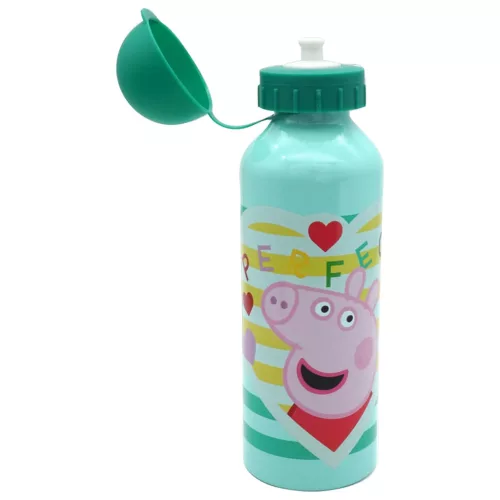 Peppa malac Perfect alumínium kulacs ivókupakkal 500 ml