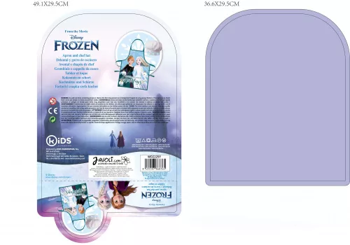 Disney Jégvarázs Royally Cool Karácsonyi gyerek kötény 2 darabos szett