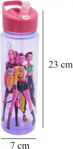 K-pop Démonvadászok World Tour műanyag kulacs 700 ml