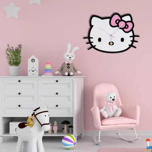 Hello Kitty Bow XL falióra 50 cm