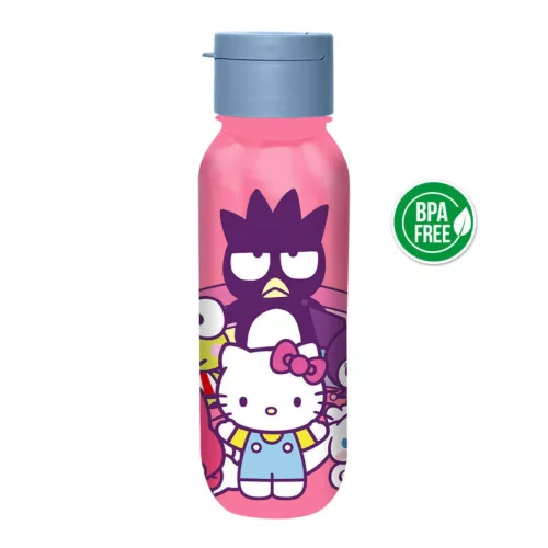 Hello Kitty and Friends műanyag kulacs 500 ml