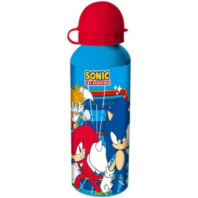   Sonic a sündisznó Prime Team alumínium kulacs ívókupakkal 500 ml