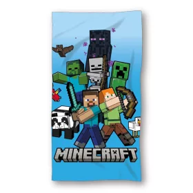   Minecraft Epic Battle fürdőlepedő, strand törölköző 70x140cm (Fast Dry)