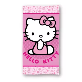   Hello Kitty Pinky fürdőlepedő, strand törölköző 70x140cm (Fast Dry)