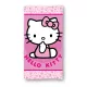 Hello Kitty Pinky fürdőlepedő, strand törölköző 70x140cm (Fast Dry)