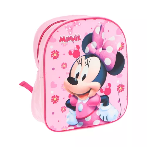 Disney Minnie Pink Paradise 3D hátizsák, táska 30 cm