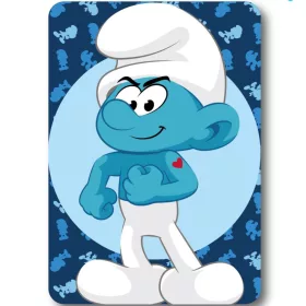 Hupikék Törpikék Hefty Smurf polár takaró 100x140cm