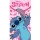 Disney Lilo és Stitch, A csillagkutya Pink Fun fürdőlepedő, strand törölköző 70x140cm (Fast Dry)