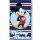 Disney Mickey Navy Stripe fürdőlepedő, strand törölköző 70x140cm (Fast Dry)