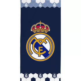   Real Madrid Hexa Design fürdőlepedő, strand törölköző 70x140cm (Fast Dry)