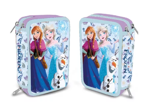 Disney Jégvarázs Fun tolltartó töltött 3 emeletes
