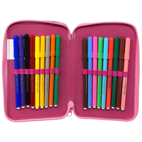 Disney Hercegnők Fairy Tale tolltartó töltött 3 emeletes