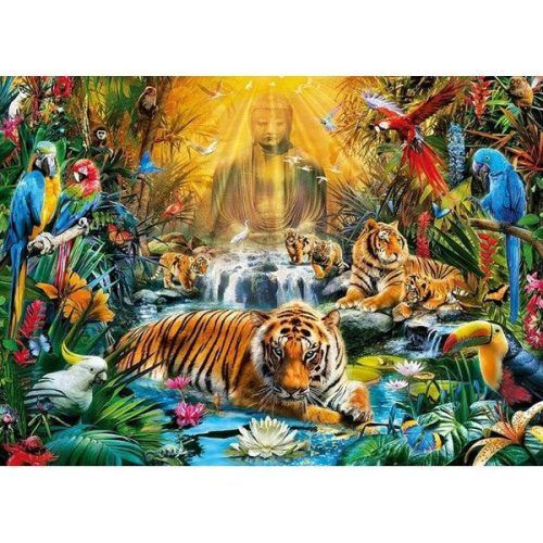 Clementoni Misztikus tigrisek 1000 db-os puzzle -