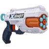 X-Shot Excel Reflex 6 lövetű szivacslövő fegyver, célpont dobozzal