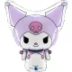 Hello Kitty Kuromi fólia lufi 61 cm
