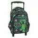 Minecraft Metro Art Blast gurulós ovis hátizsák, táska 30 cm