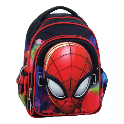 Pókember Global hátizsák, táska 31 cm maszkkal