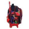 Pókember Global gurulós ovis hátizsák, táska 30 cm maszkkal