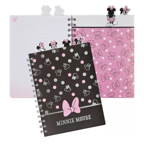 Disney Minnie Love Your Life A5 notesz, jegyzetfüzet regiszterekkel