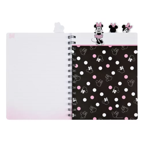 Disney Minnie Love Your Life A5 notesz, jegyzetfüzet regiszterekkel