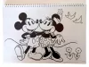 Disney Minnie Nomadic Spirit A/4 spirál vázlatfüzet 40 lapos matricával