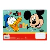Disney Mickey Oh Boy A/4 spirál vázlatfüzet 40 lapos matricával