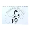 Disney Mickey Oh Boy A/4 spirál vázlatfüzet 40 lapos matricával