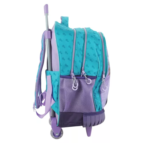 Disney Jégvarázs Modern Magic prémium gurulós iskolatáska, táska 42 cm