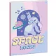 Disney Lilo és Stitch, A csillagkutya Space Rocks B/5 vonalas füzet 40 lapos