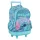 Disney Lilo és Stitch, A csillagkutya Brush It Out prémium gurulós iskolatáska, táska 46 cm