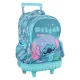 Disney Lilo és Stitch, A csillagkutya Brush It Out prémium gurulós iskolatáska, táska 46 cm