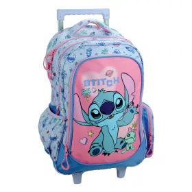   Disney Lilo és Stitch, A csillagkutya Scrapbook gurulós iskolatáska, táska 46 cm