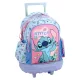 Disney Lilo és Stitch, A csillagkutya Scrapbook prémium gurulós iskolatáska, táska 46 cm