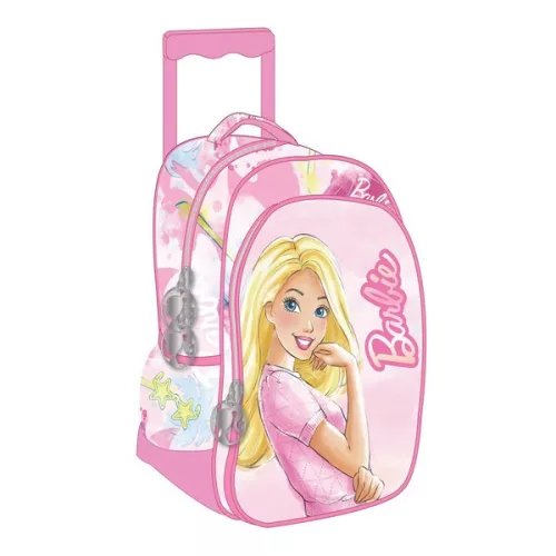 Barbie Paints gurulós ovis hátizsák, táska 30 cm