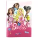 Barbie Paints B/5 vonalas füzet 40 lapos