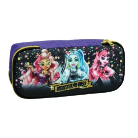 Monster High Crew 2 rekeszes tolltartó 26 cm