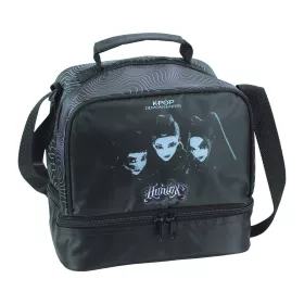 K-pop Démonvadászok Black thermo uzsonnás táska 21 cm