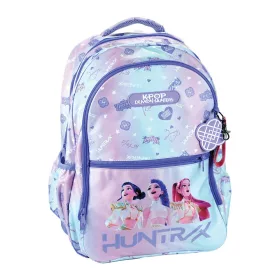 K-pop Démonvadászok Purple iskolatáska, táska 46 cm