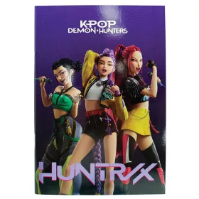 K-pop Démonvadászok Sing B/5 vonalas füzet 40 lapos
