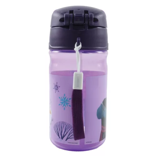 Disney Jégvarázs Modern Magic műanyag szívószálas kulacs akasztóval 350 ml