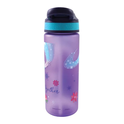 Disney Jégvarázs Modern Magic műanyag matt szívószálas kulacs 600 ml