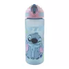 Disney Lilo és Stitch, A csillagkutya Alien 626 műanyag matt szívószálas kulacs 600 ml
