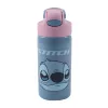 Disney Lilo és Stitch, a csillagkutya Alien 626 alumínium szívószálas kulacs akasztóval 500 ml