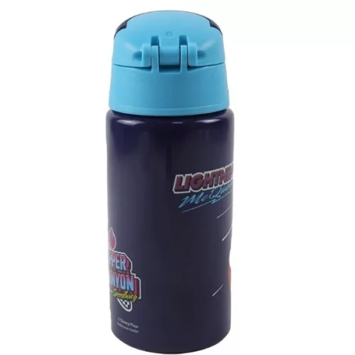 Disney Verdák RPM alumínium szívószálas kulacs akasztóval 500 ml