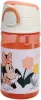 Disney Minnie Floral műanyag szívószálas kulacs akasztóval 350 ml