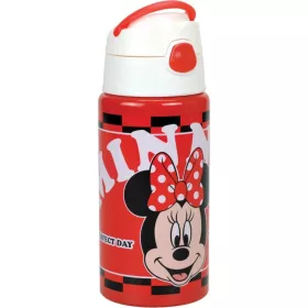   Disney Minnie Bloom alumínium szívószálas kulacs akasztóval 500 ml